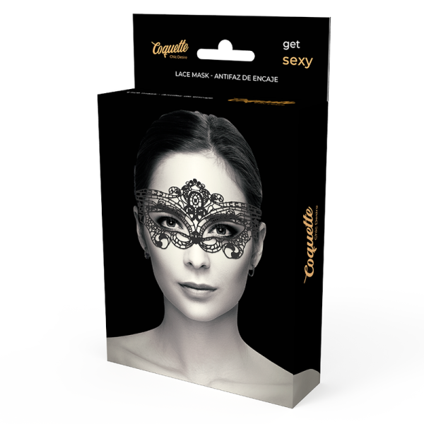 COQUETTE CHIC DESIRE - MASQUE FINE DENTELLE NOIRE – Image 5