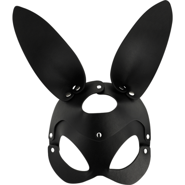 COQUETTE CHIC DESIRE - MASQUE EN CUIR VEGAN AVEC OREILLES DE LAPIN – Image 3