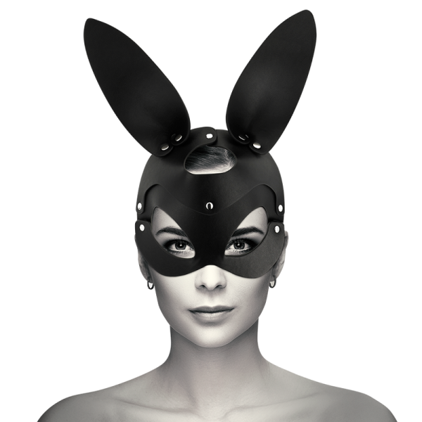 COQUETTE CHIC DESIRE - MASQUE EN CUIR VEGAN AVEC OREILLES DE LAPIN – Image 2