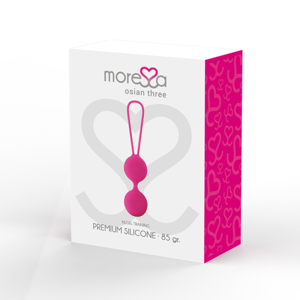 MORESSA - OSIAN TROIS SILICONE PREMIUM ROSE – Image 3