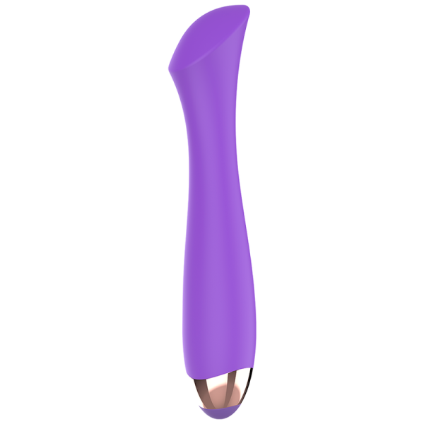 WOMANVIBE - VIBRATEUR RECHARGEABLE EN SILICONE MANDY POINT "K" – Image 3