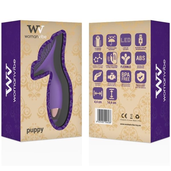 WOMANVIBE - PUPPY STIMULATOR SILICONE RECHARGEABLE – Image 5